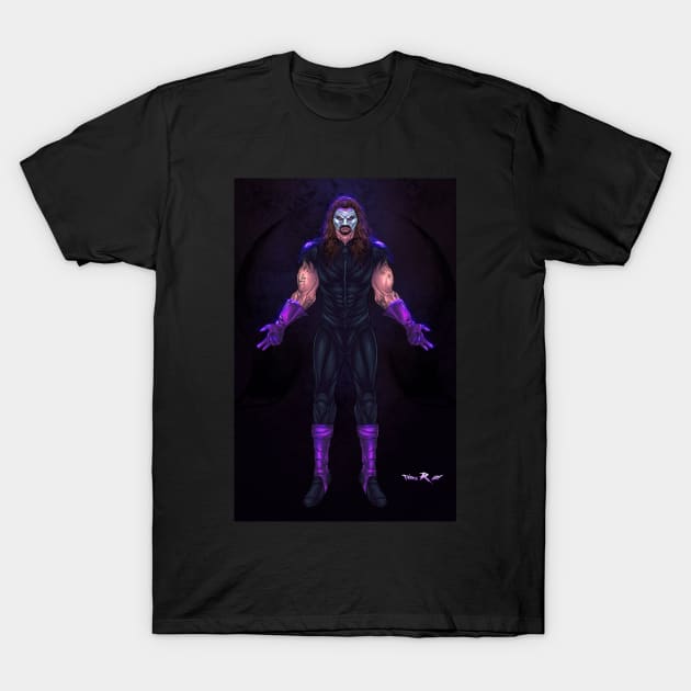 The Phantom Undertaker T-Shirt by Triple R Art